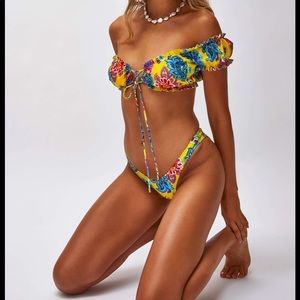 JADED London Gypsy Paisley Print Bikini Set NEW